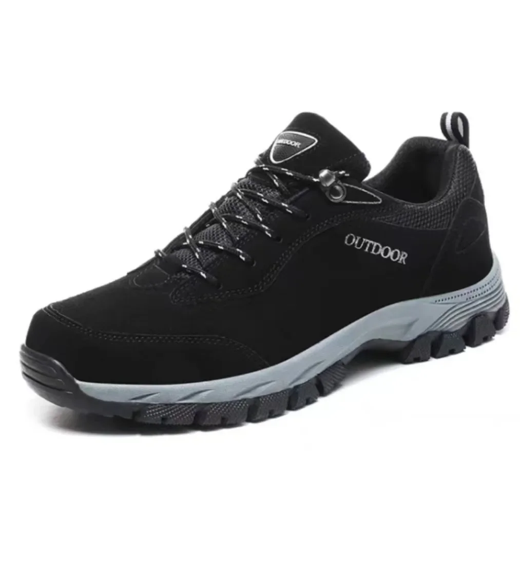 Men's Hiking Shoes Suede Leath - Outdoor Hunting Boots For Men บทวิจารณ์และราคา