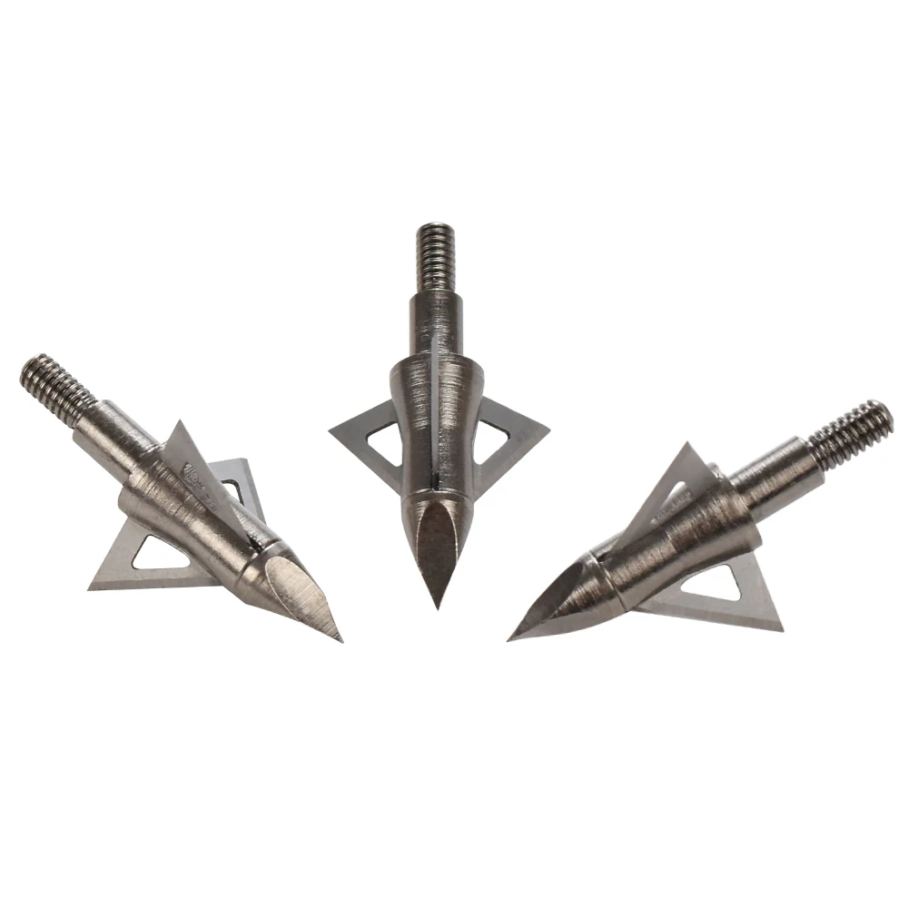 12X Hunting Broadhead Tips Arr - Crossbow Bolt Broadhead บทวิจารณ์และราคา