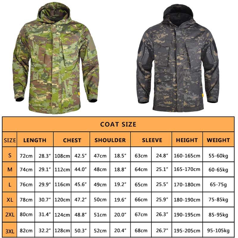Men Outdoor Tactic Jacket+G3 P - Wildman Hunting & Outdoor Reviews บทวิจารณ์และราคา