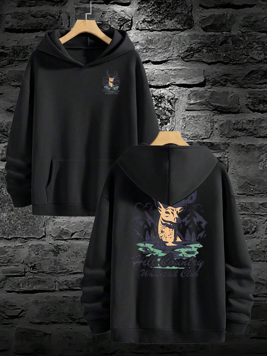 Mens Whitetail Deer Hunting Ho - Outdoor Hunting Hoodie บทวิจารณ์และราคา