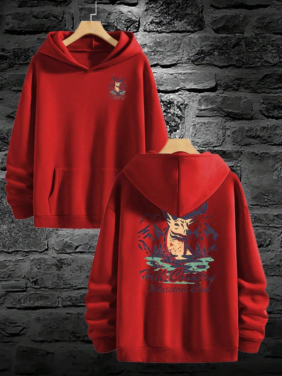 Mens Whitetail Deer Hunting Ho - Outdoor Hunting Hoodie บทวิจารณ์และราคา