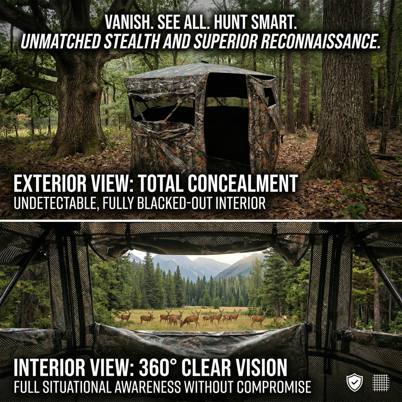 Camouflage Pop-Up Hunting Blin - Hunting & Outdoor Supplies Vanderbijlpark บทวิจารณ์และราคา