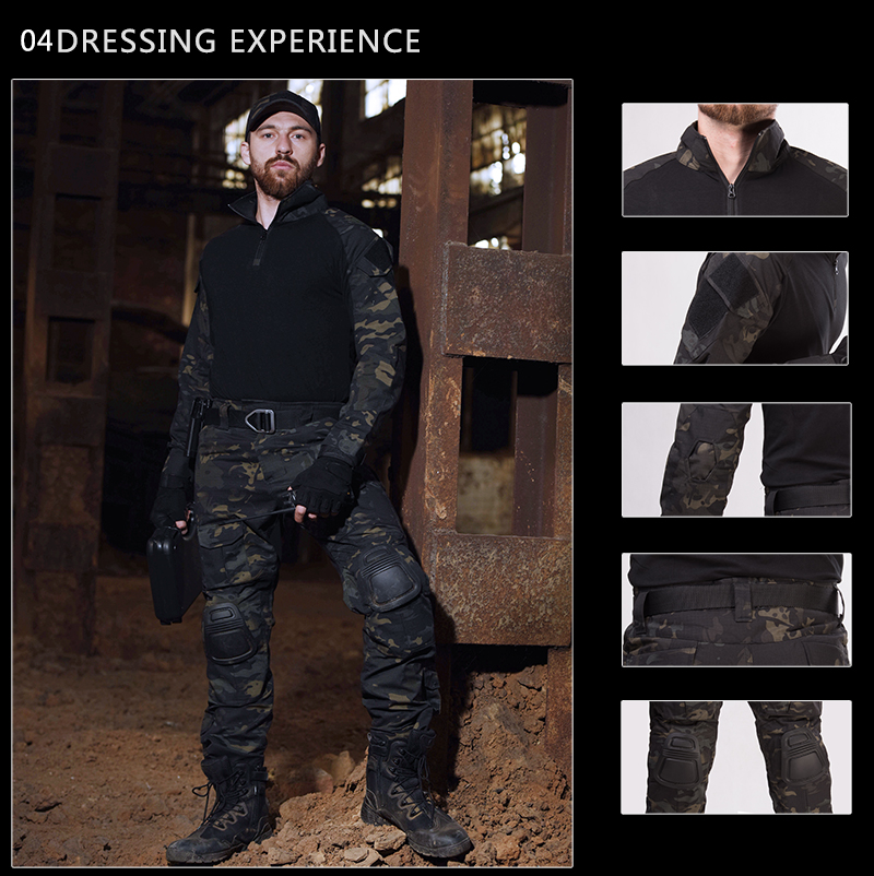 Tactical Shirt With Pad Man Sh - Wildman Hunting & Outdoor Reviews บทวิจารณ์และราคา