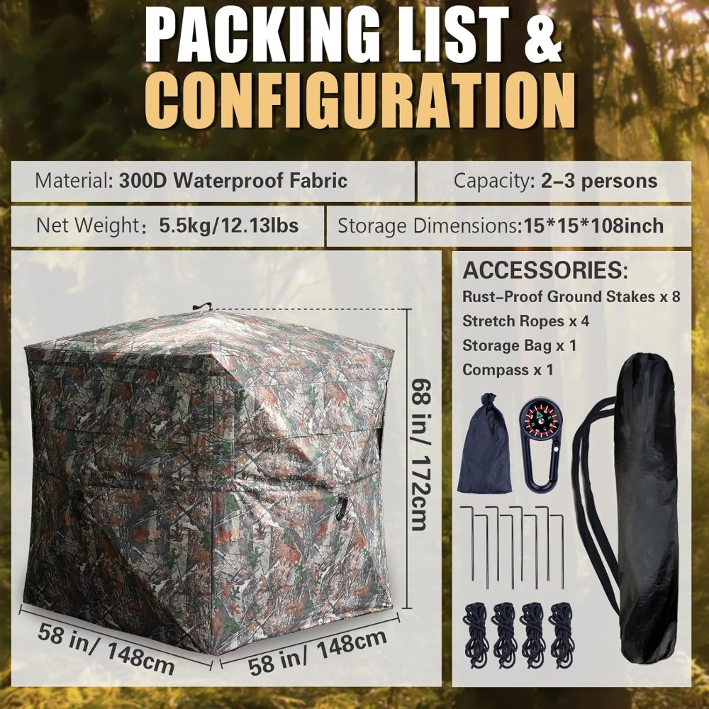 270/360 Degree See Through Hun - Hunting & Outdoor Supplies Vanderbijlpark บทวิจารณ์และราคา