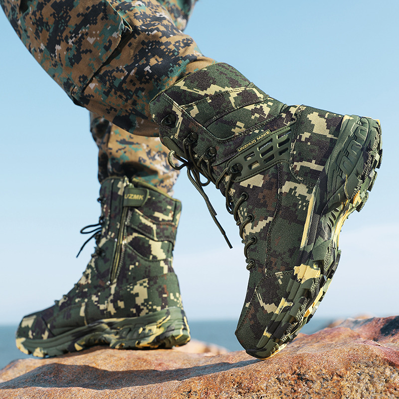 High Quality Men's Outdoor Boo - Outdoor Hunting Boots For Men บทวิจารณ์และราคา