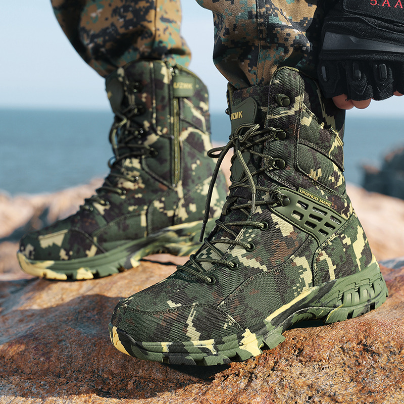 High Quality Men's Outdoor Boo - Outdoor Hunting Boots For Men บทวิจารณ์และราคา