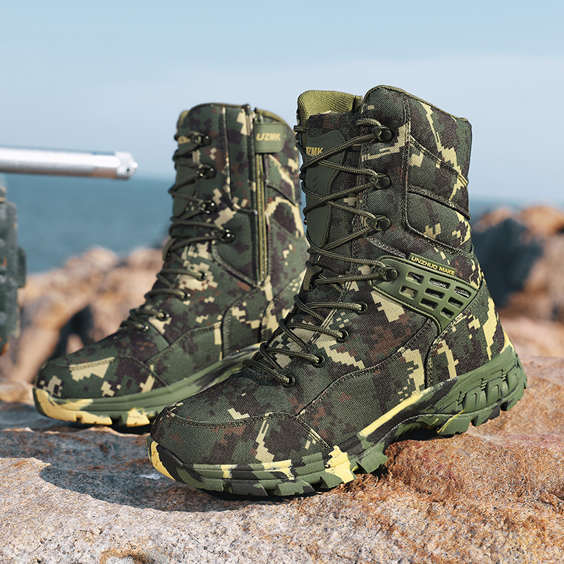 High Quality Men's Outdoor Boo - Outdoor Hunting Boots For Men บทวิจารณ์และราคา