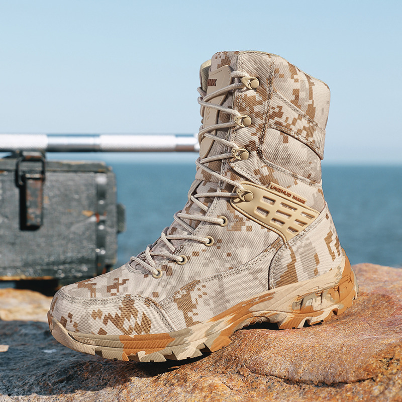 High Quality Men's Outdoor Boo - Outdoor Hunting Boots For Men บทวิจารณ์และราคา