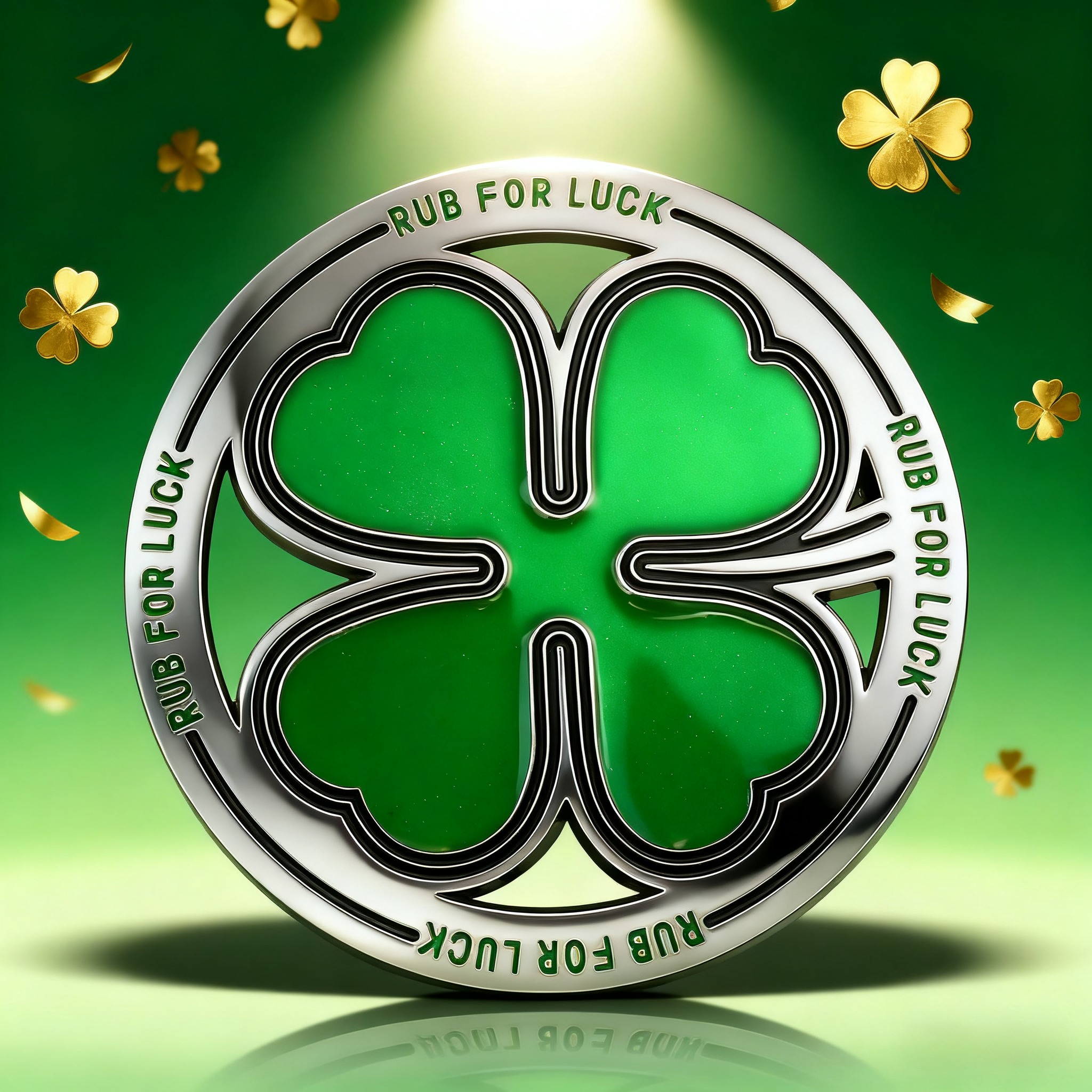 Four Leaf Clover Belt Buckle R - Outdoor Hunting Outfit บทวิจารณ์และราคา