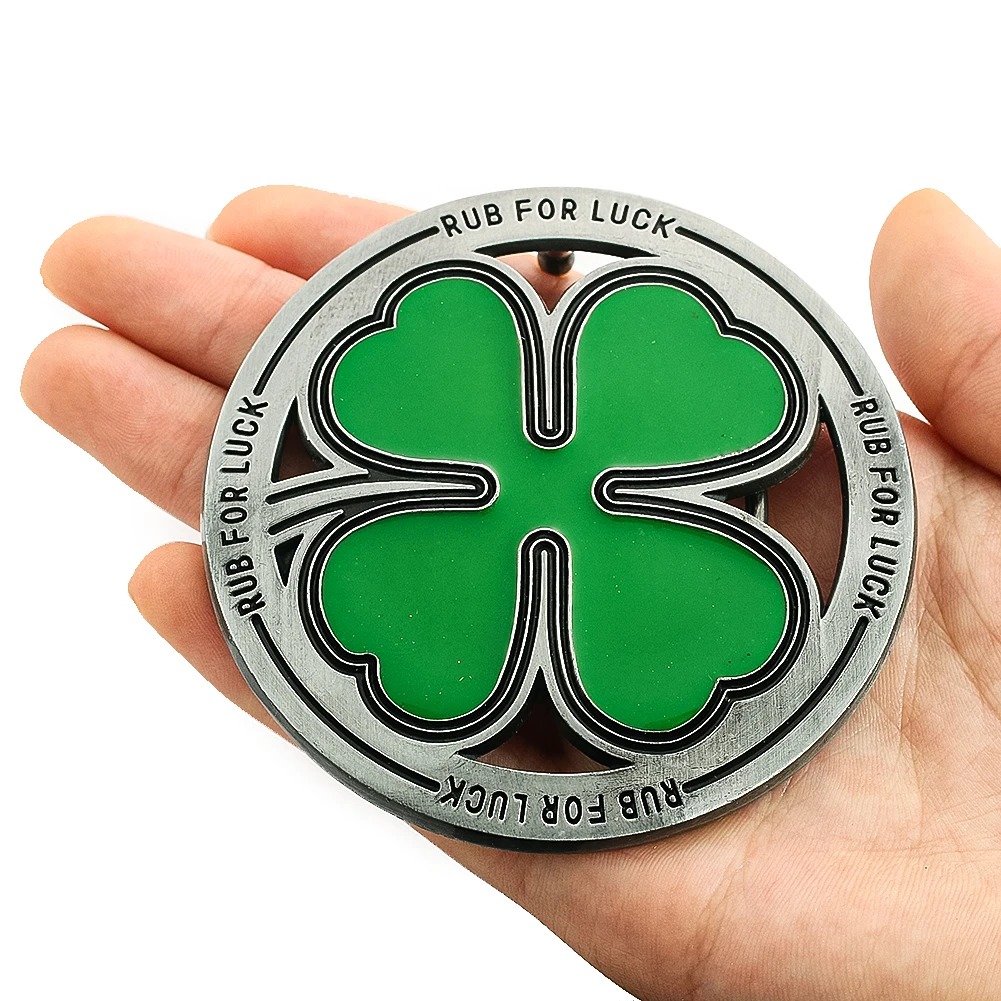 Four Leaf Clover Belt Buckle R - Outdoor Hunting Outfit บทวิจารณ์และราคา