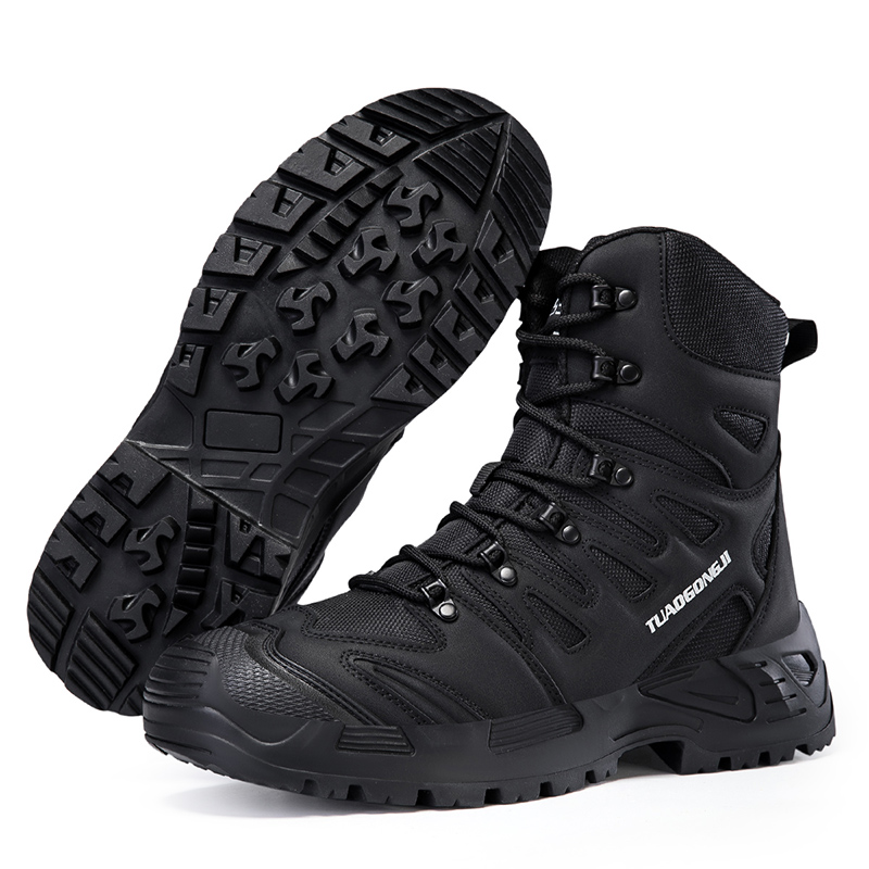 Men's Outdoor Hiking Tactical  - Outdoor Hunting Boots For Men บทวิจารณ์และราคา