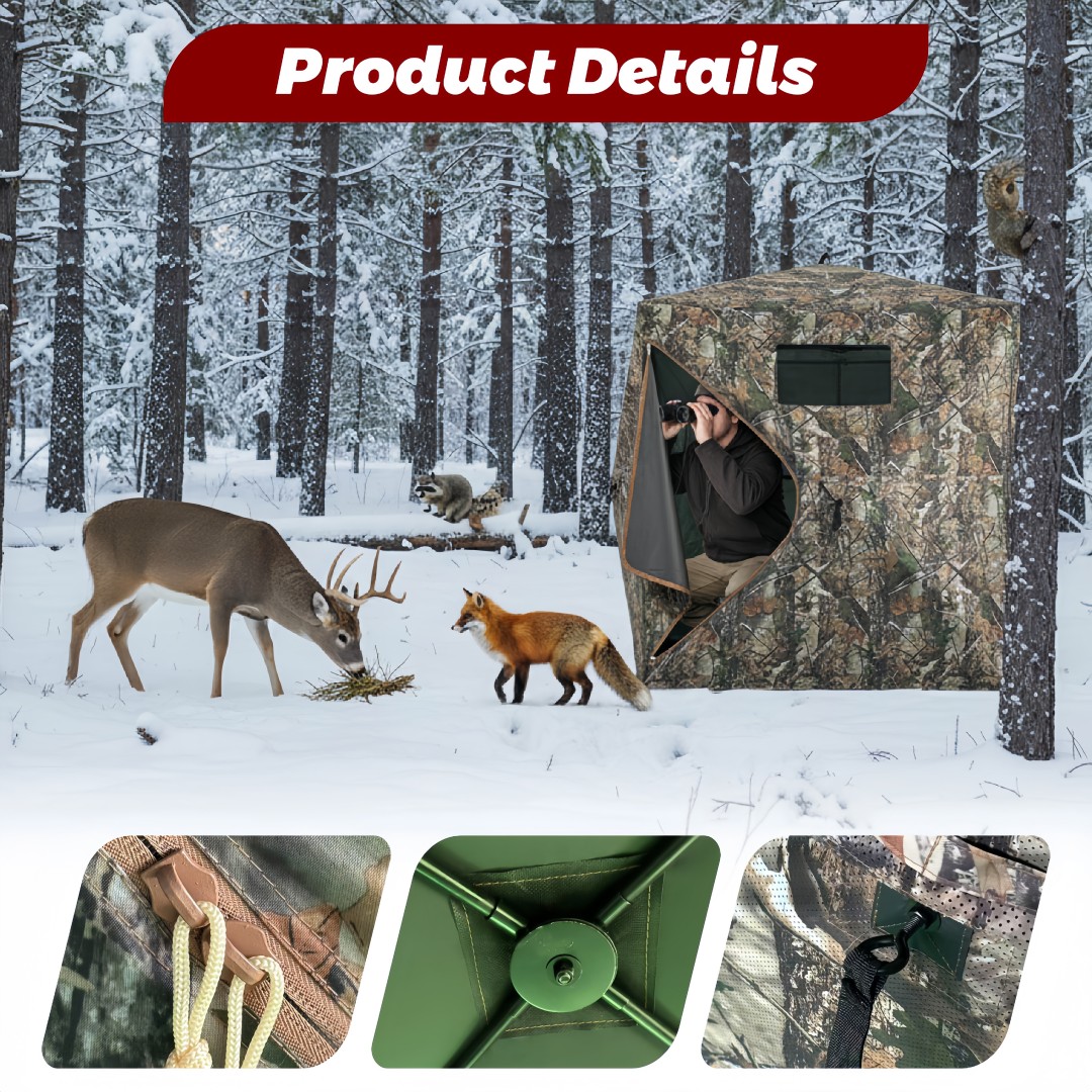 Camouflage Pop-Up Hunting Blin - Hunting & Outdoor Supplies Vanderbijlpark บทวิจารณ์และราคา