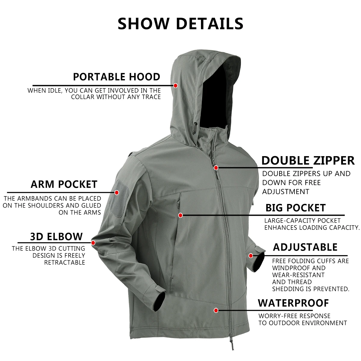 Tactical Jackets Hunting Outfi - Outdoor Hunting Outfit บทวิจารณ์และราคา