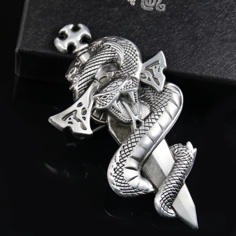 Snake Totem Knife Sword Belt B - Outdoor Hunting Outfit บทวิจารณ์และราคา