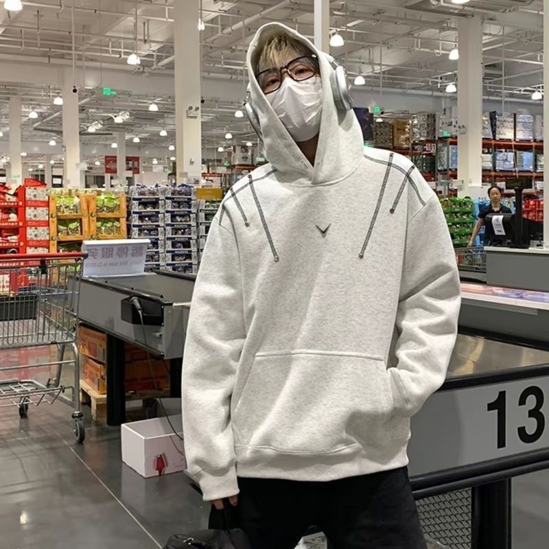 Mens With Hat Hoodies For Man  - Outdoor Hunting Hoodie บทวิจารณ์และราคา