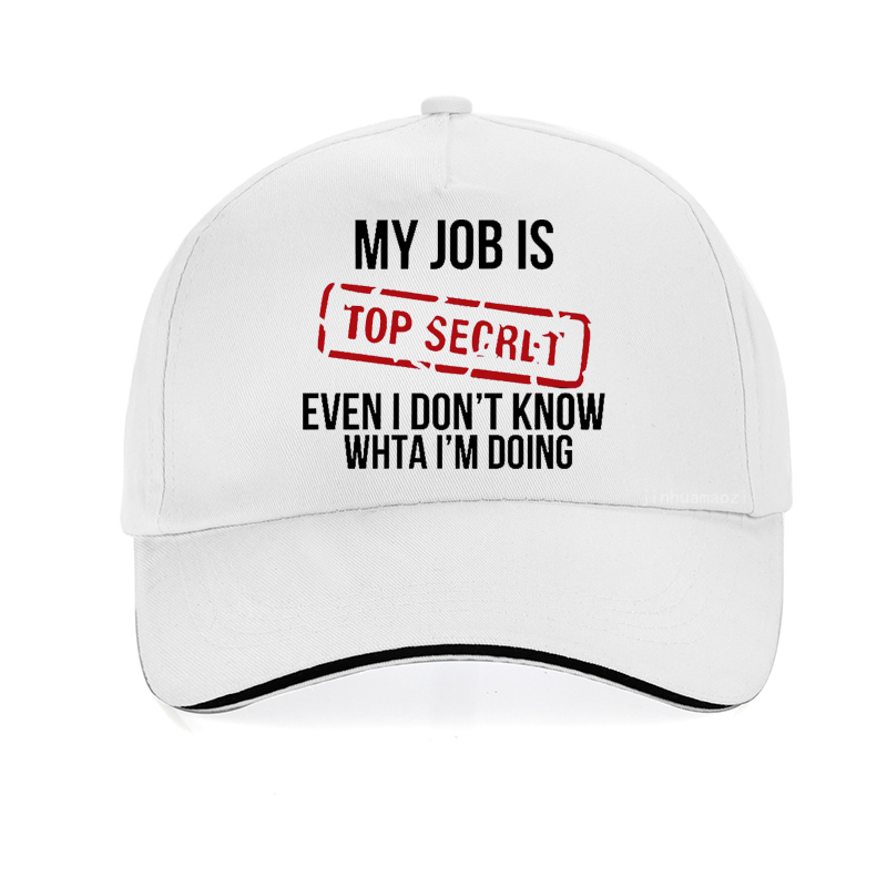 Funny MY JOB IS TOP SECRET men - Outdoor Hunting Fishing Jobs บทวิจารณ์และราคา