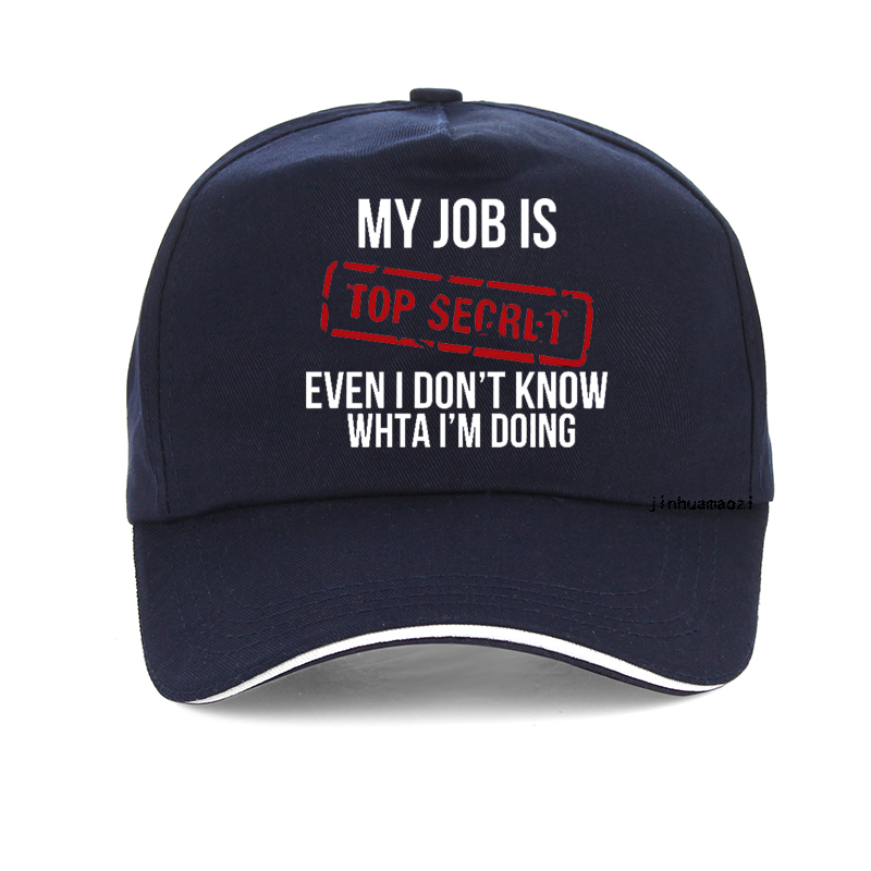 Funny MY JOB IS TOP SECRET men - Outdoor Hunting Fishing Jobs บทวิจารณ์และราคา